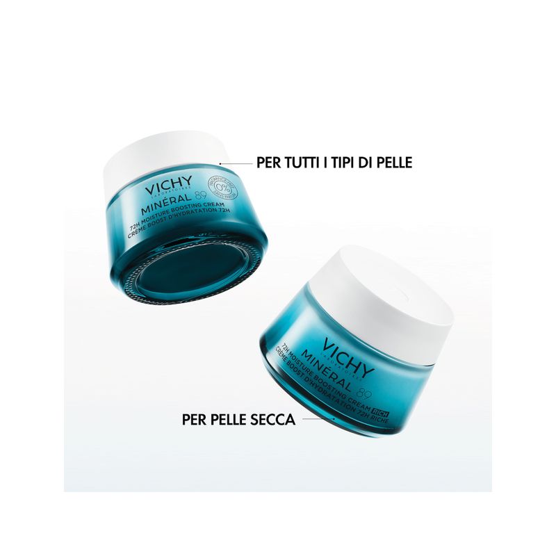 Vichy Mineral 89 Crema Idratante 72H Ricca 50ml-5