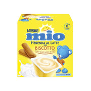 Nestlè Mio Merenda Al Latte Biscotto 4 Vasetti Da 100g-1