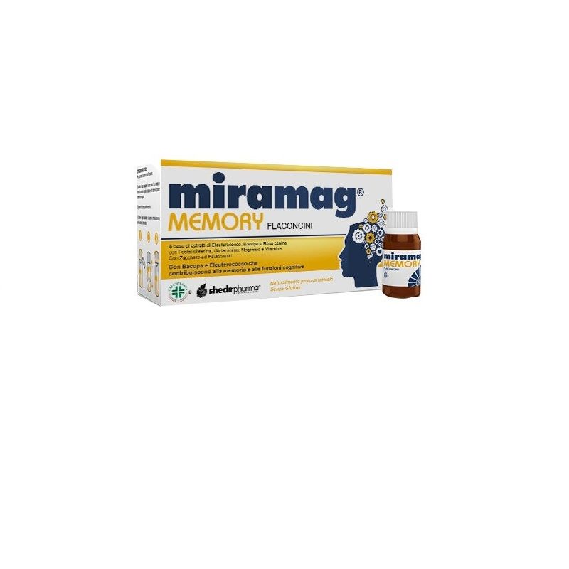 Miramag Memory per la memoria e concentrazione 10 flaconcini-1