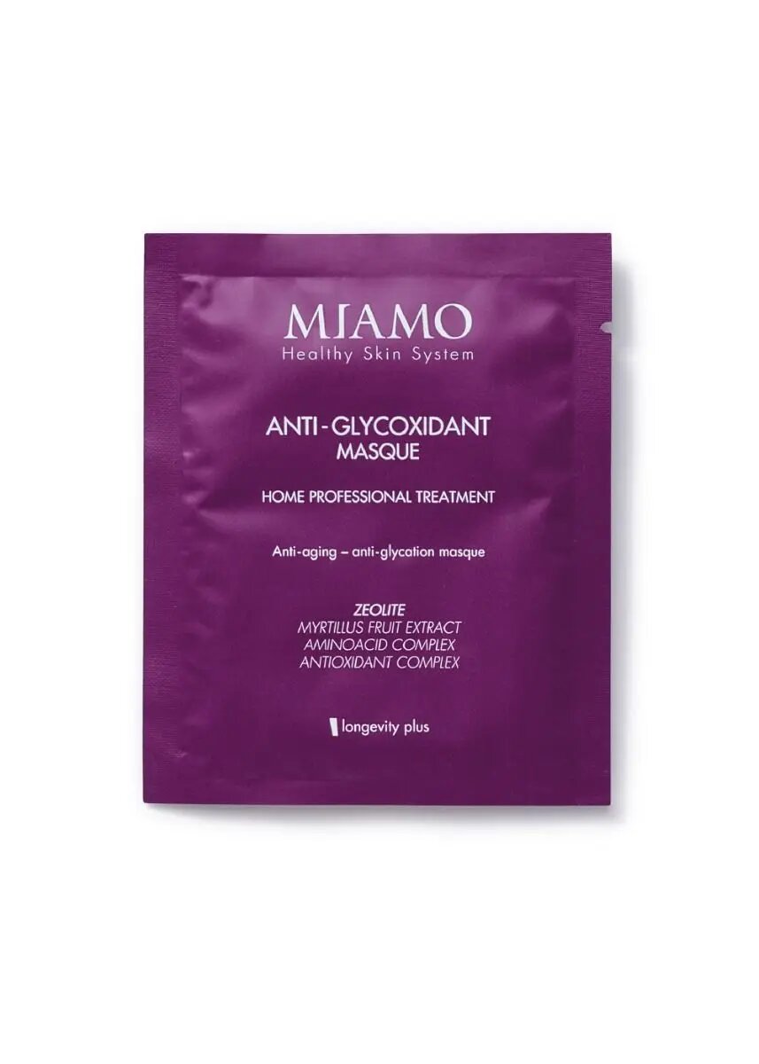 Miamo Anti Glycoxidant Masque Maschere Anti-età E Anti-glicante 6x10ml-4