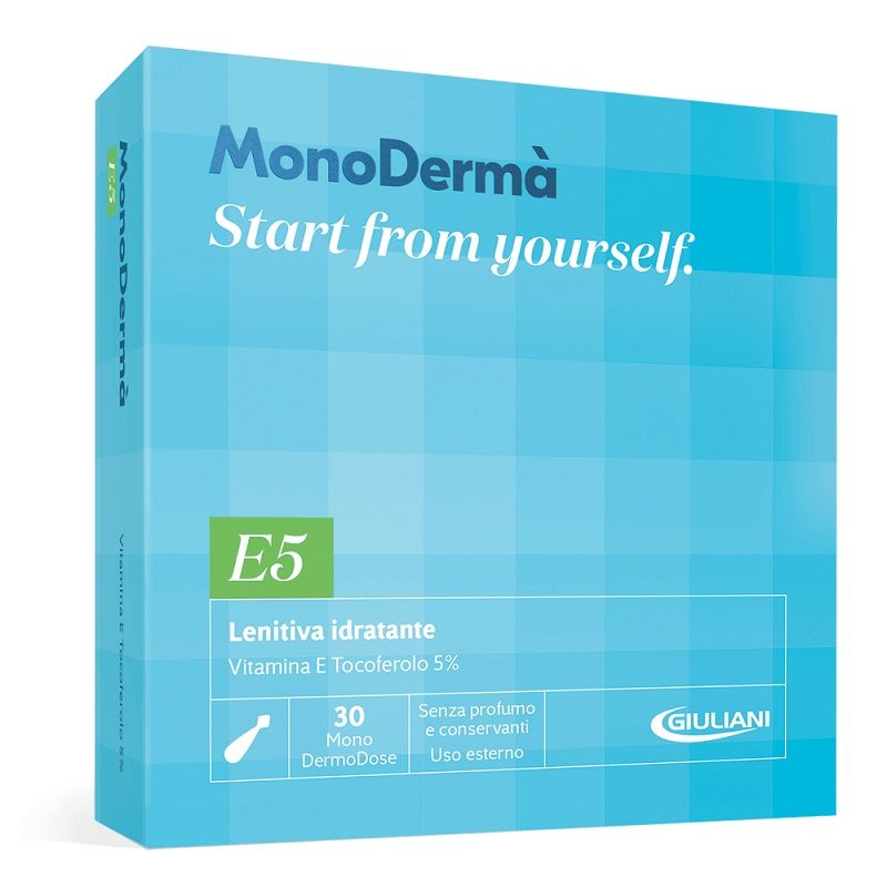 MonoDermà E5 lenitiva e idratate 30 MonoDermoDose capsule vegetali-0