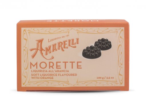 Liquirizia Gommosa Morette Arancia Busta 100g-2
