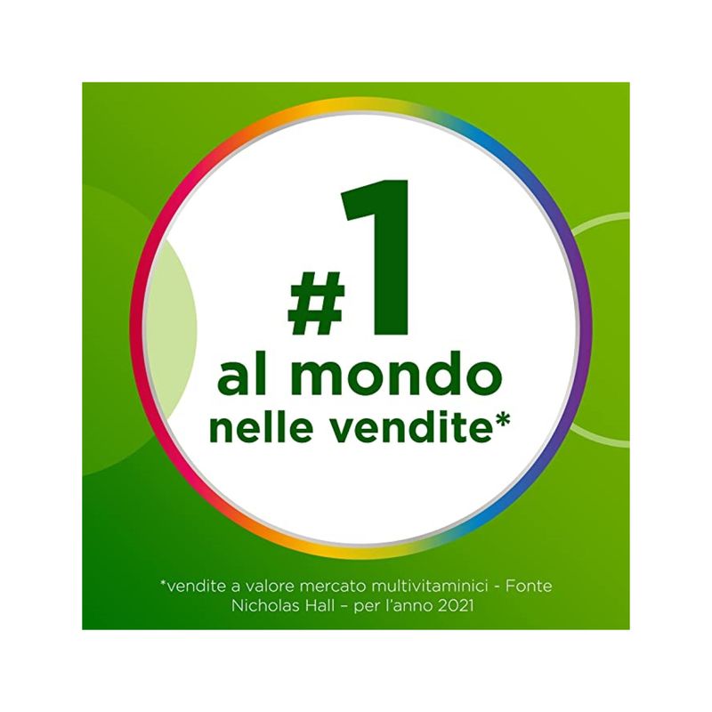 Multicentrum Adulti Integratore Alimentare Multivitaminico Vitamina C B D3 Calcio Ferro Zinco 30 Cpr-5
