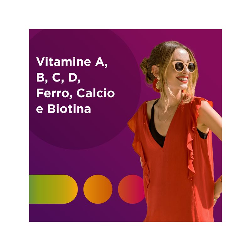 Multicentrum Donna Integratore Alimentare Multivitaminico Vitamina D Calcio Ferro Acido Folico 30Cpr-6