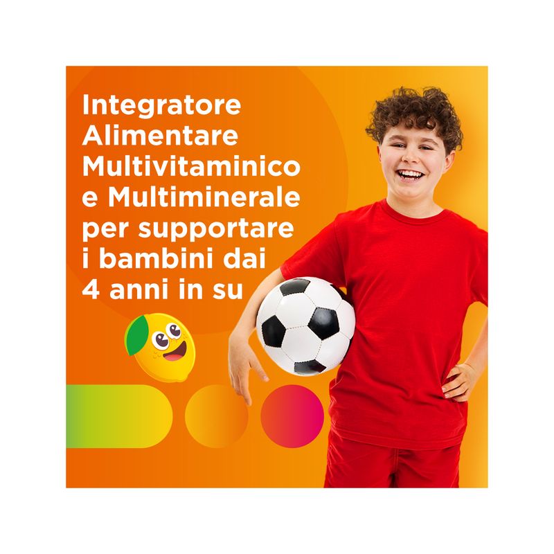 Multicentrum Junior Integratore Alimentare Vitamine Bambini 4+ Vitamina D3 Vitamina C Ferro 30 Cpr-3