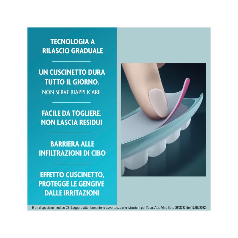 Algasiv Cuscinetti Adesivi Per Dentiera Superiore Tenuta Forte Tutto Il Giorno 30 Pezzi-3