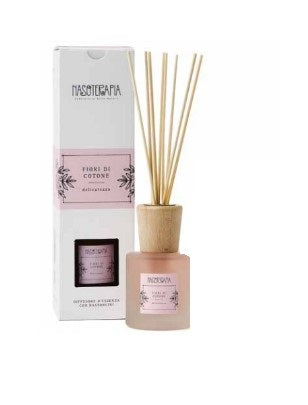 Nasoterapia Fiori di Cotone Delicatezza Diffusore d'essenza con bastoncini 100ml-1