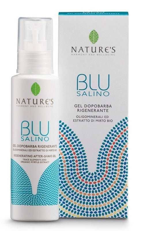 Nature's Blu Salino Gel Dopobarba Rigenerante 100ml-1