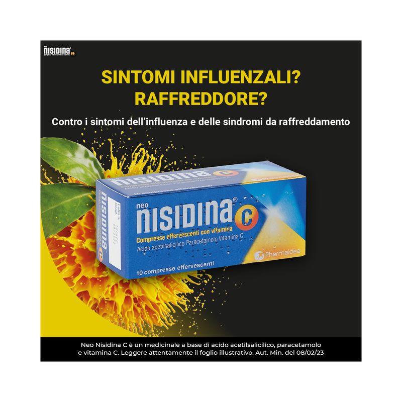 NeoNisidina C 10 compresse effervescenti-1