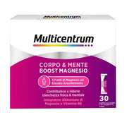 Multicentrum Boost Magnesio Integratore Alimentare Vitamina B6 Magnesio Pidolato Stanchezza 30 Bst-1
