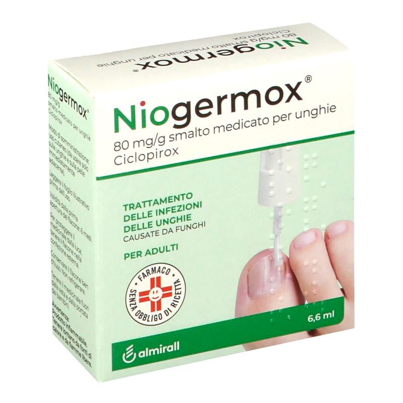 Niogermox Smalto medicato per unghie 6,6 ML-2