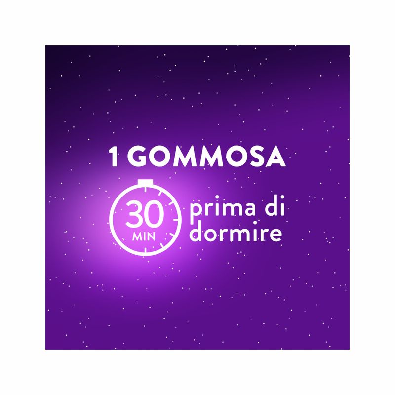ZzzQuil NATURA Per Dormire 60 Gommose Mango Banana con Melatonina Camomilla Valeriana Lavanda-3
