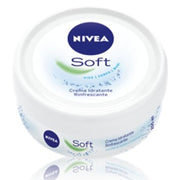 Nivea Soft 200ml Crema Idratante Corpo Viso Mani Multiuso Con Vitamina E E Olio Di Jojoba-1