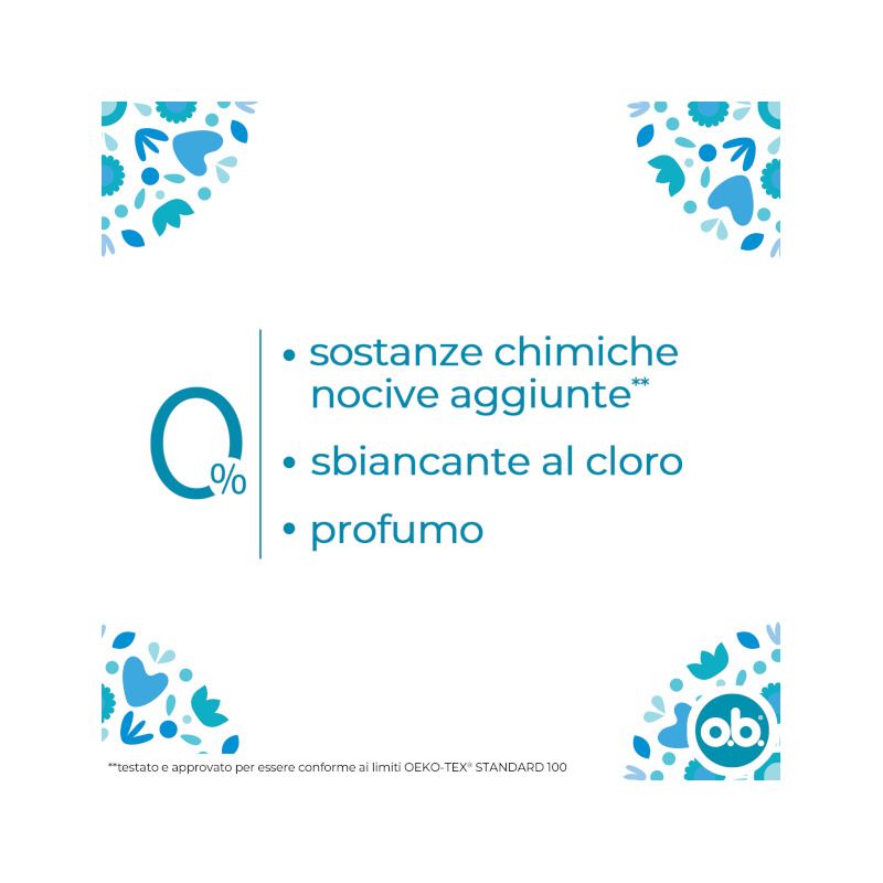O.B. Super Plus Pro Comfort per flusso molto intenso 16 pezzi-5