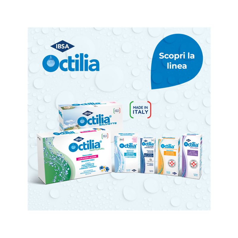 Octilia Allergia Infiammazione 3Mg/ml+ 0,5 Mg/ml collirio soluzione flacone 10ml-3