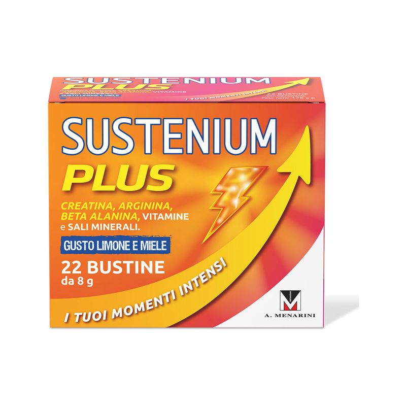 Sustenium Plus Limone Miele 22 Bustine-1