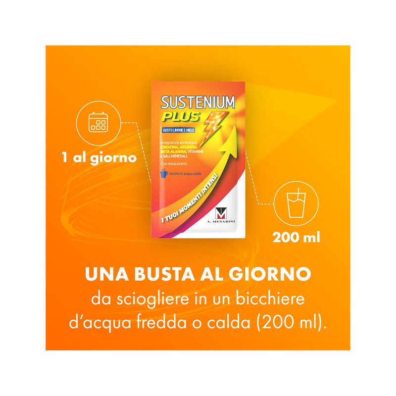 Sustenium Plus Limone Miele 22 Bustine-2