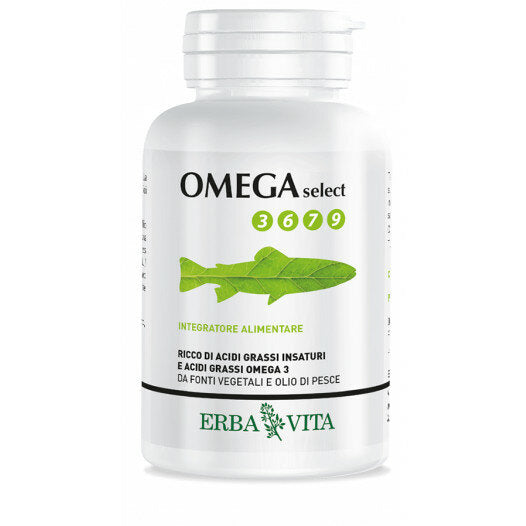 Erba Vita Omega Select 3 6 7 9 integratore alimentare 120 perle-2