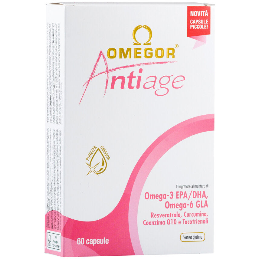 Omegor Antiage benessere della pelle 60 compresse-2