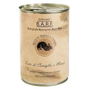 Barf Cibo Umido Trito Di Coniglio E Manzo Per Cani/Gatti Lattina 400g-1