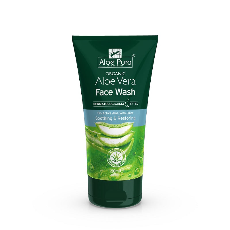 Optima Aloe Pura Organic Detergente Viso 150ml-1