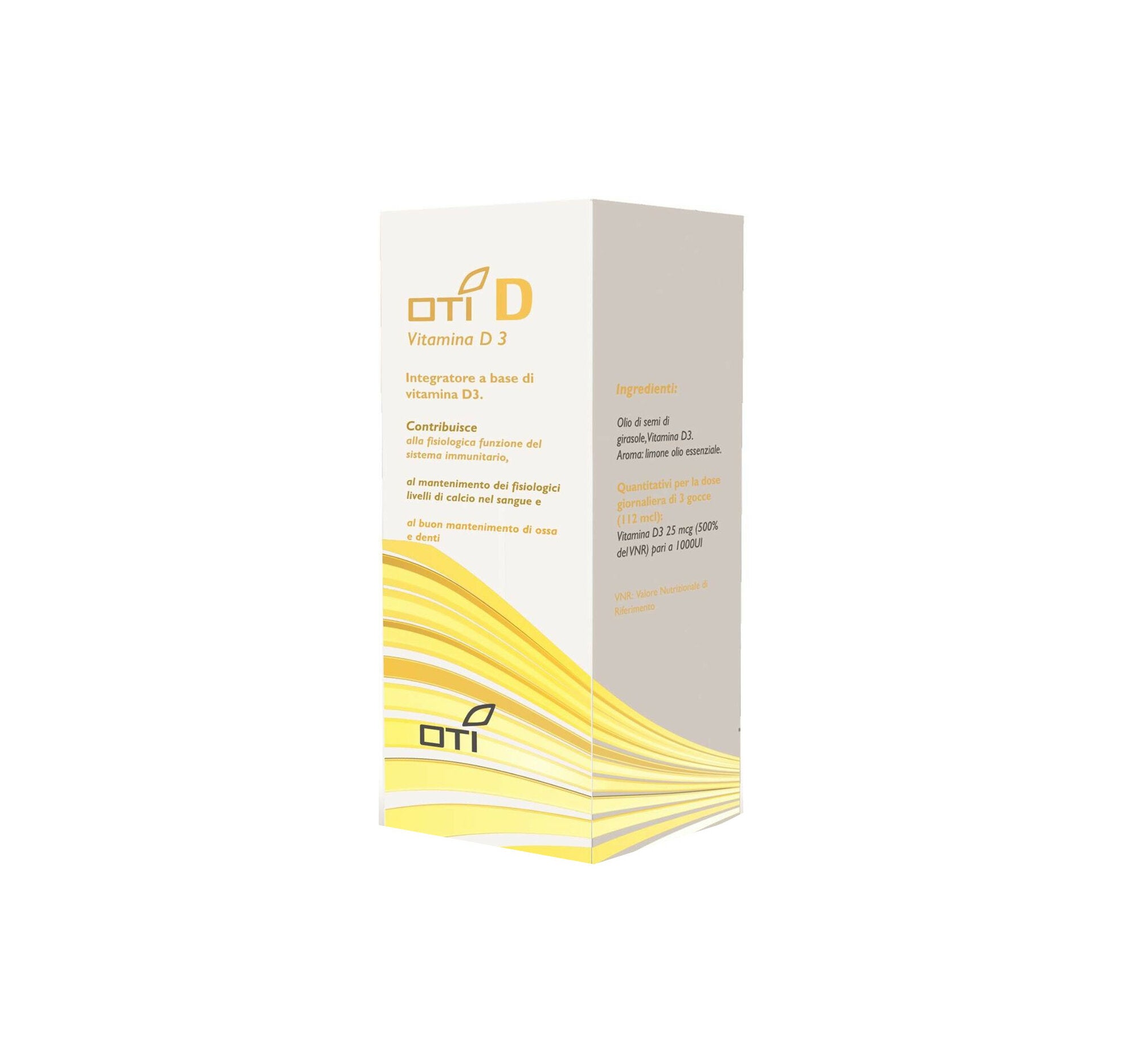 Oti D Vitamina D3 Integratore Alimentare livello del Calcio nel Sangue 50ml-2
