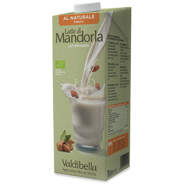 Valdibella Latte di Mandorla al naturale BIO 1L-2