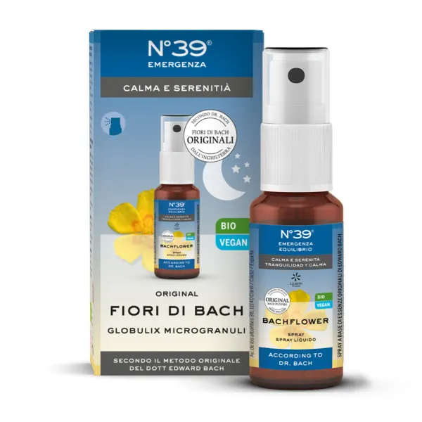 Lemon Pharma Miscela Bio N39 Spray Notte Ai FIori Di Bach 20ml-1