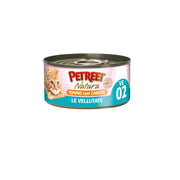 Petreet Natura Le Vellutate Tonno con Carote alimento umido per gatti adulti 70g-1
