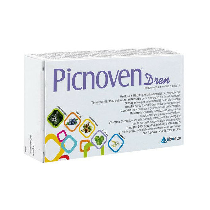 Picnoven Dren utile per il microcircolo 50 compresse-2