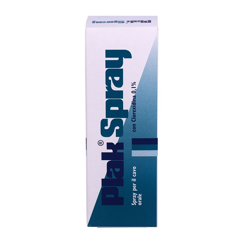 Plak Spray per il cavo orale con clorexidina 0.1% 50ml-1