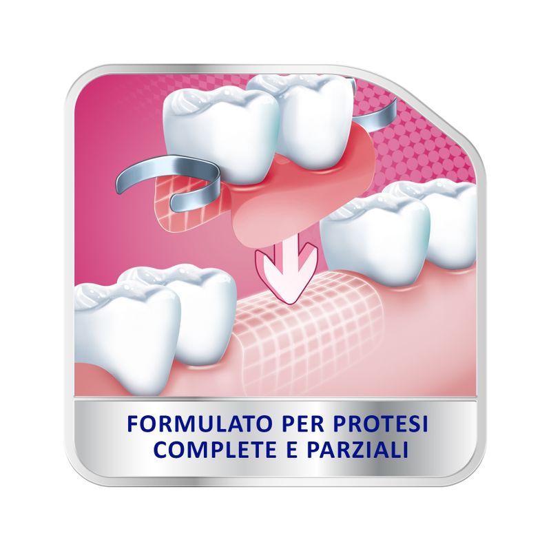 Polident Fissativo Lunga Tenuta Adesivo Per Protesi Dentale Tenuta Giornaliera Gusto Menta 70g-5