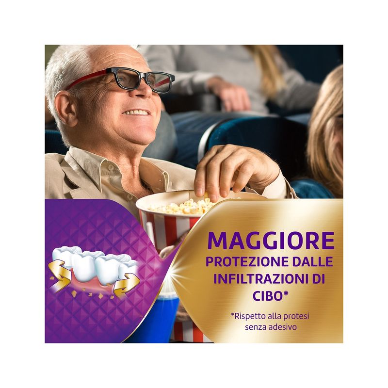 Polident Super Tenuta+Sigillante Adesivo Per Protesi Dentale Gusto Neutro 40g-5