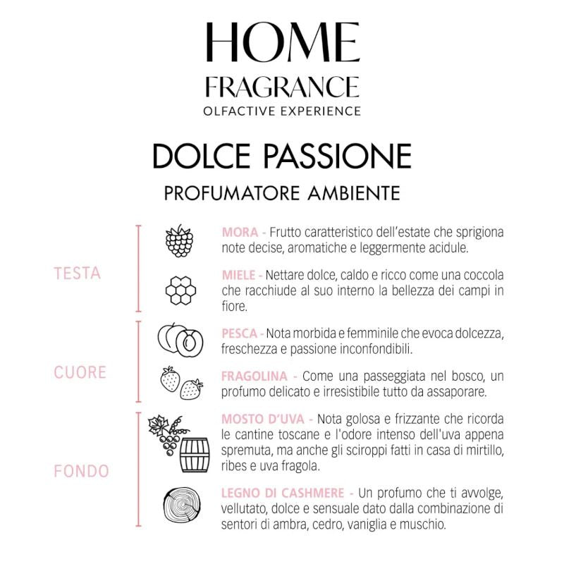 Home Fragrance Profumatore Ambiente Dolce Passione 250ml-3