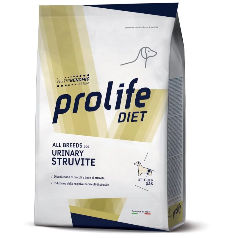 Prolife Dog Diet Urinary Struvite Cibo Secco Per Cani Tutte Le Taglie Sacco 8kg-1