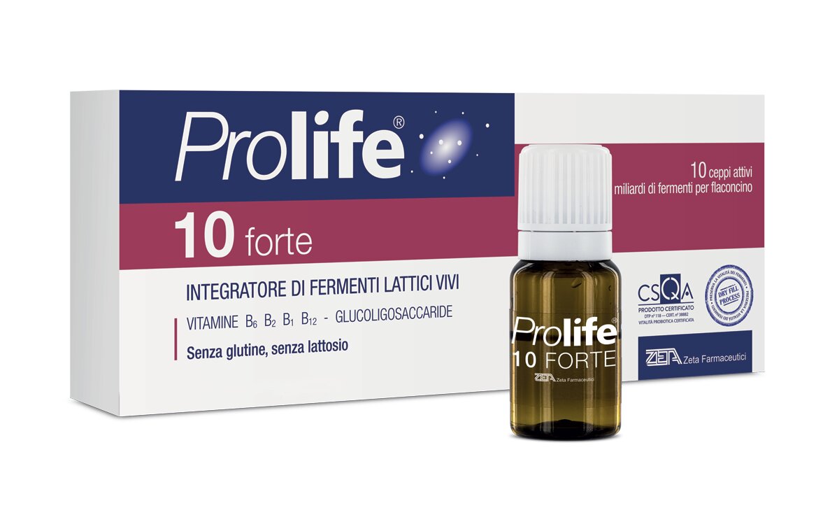 Prolife 10 Forte Zero Zuccheri - 10x8ml Integratore Probiotico-2
