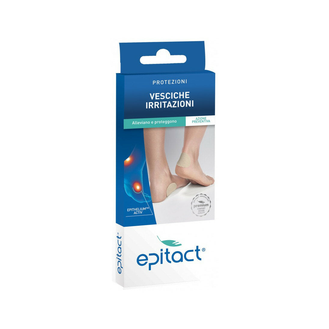 Epitact Irritazioni vesciche protezioni Epithelium activ astuccio da 2 pezzi-2