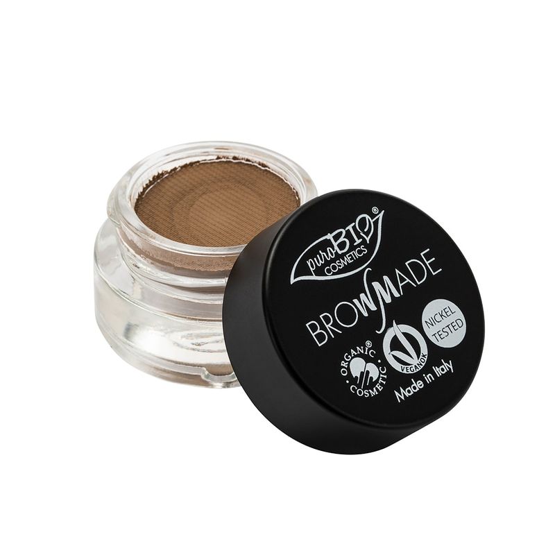 PuroBio BrowMade Pasta per sopracciglia n.01 colore Cenere 4ml-1