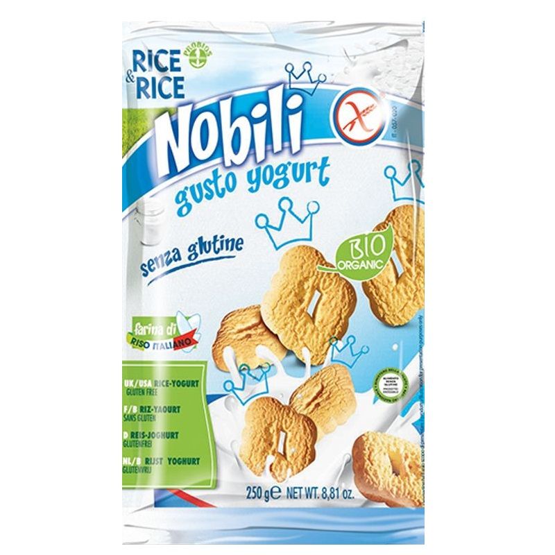 Probios R&R Biscotti Nobili di Riso con Yogurt 250 g-1