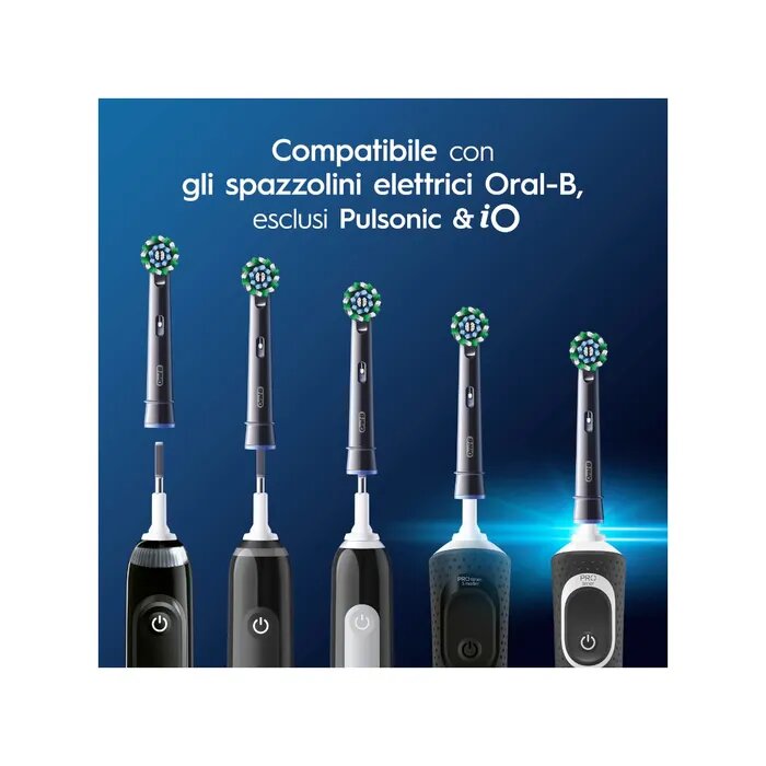 Oral-B Testine Di Ricambio Pro Cross Action Black 5 Pezzi-15