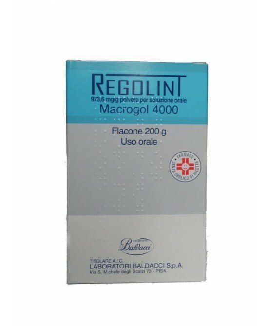 Regolint*os polvere per soluzione orale 973,6mg/g flacone 200g-2