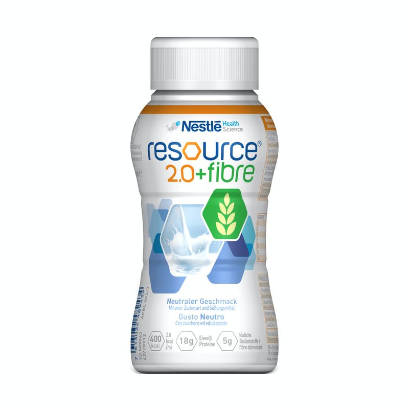 Nestlè Resource 2.0 + Fibre gusto neutro 200ml-1