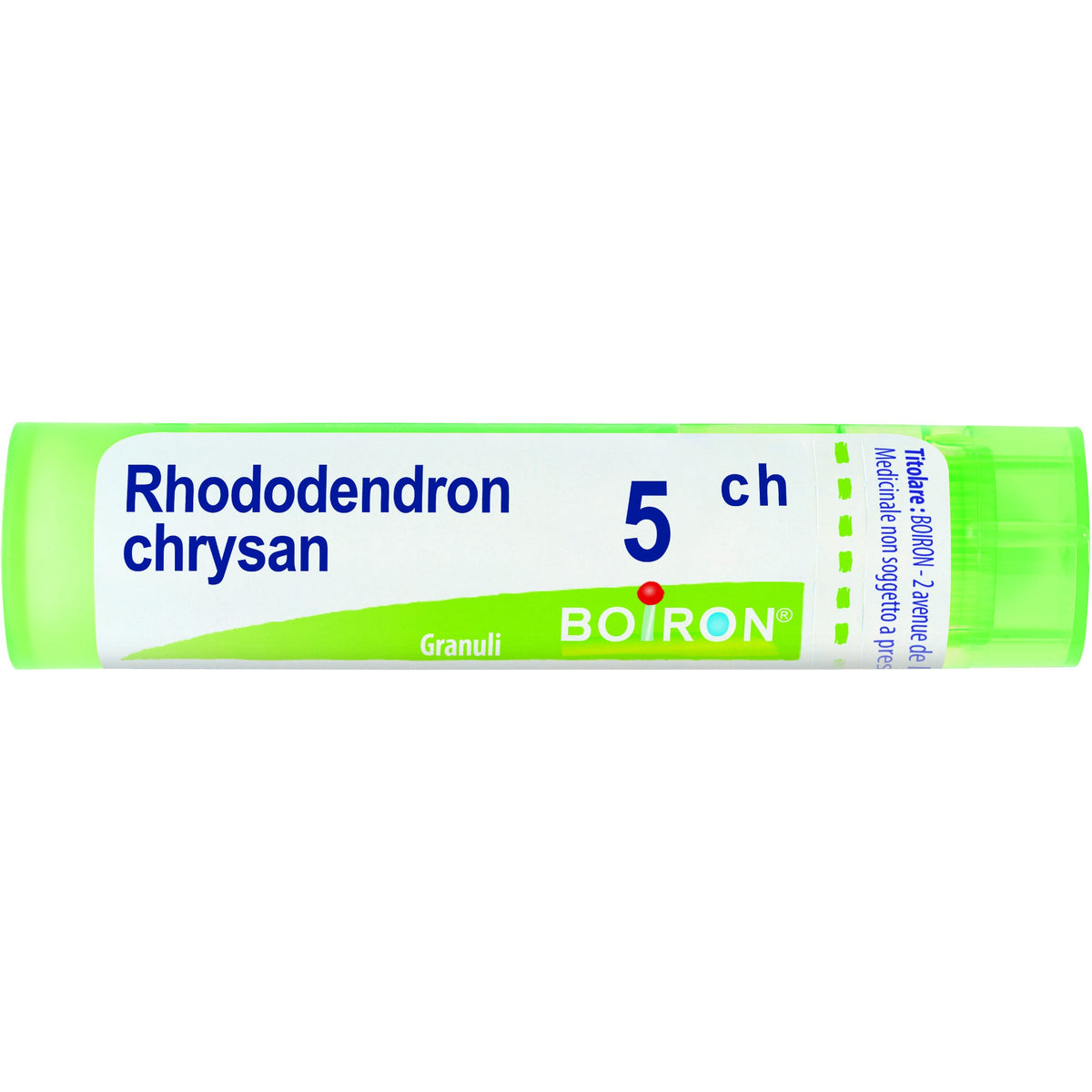 Boiron Rhododendron Chrysan Granuli 05Ch Tubo 4g-1