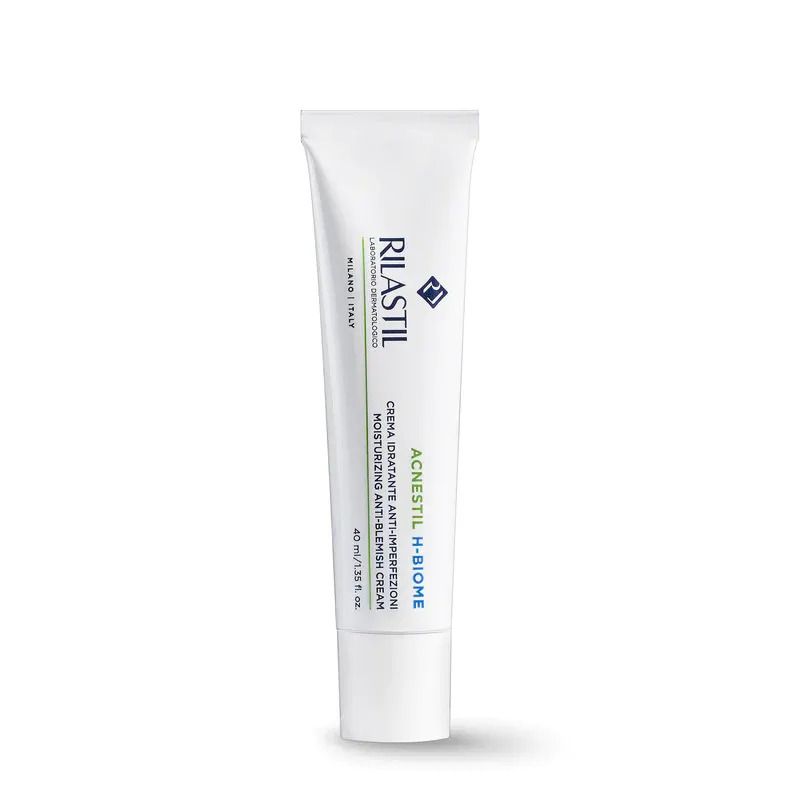 Rilastil Acnestil H-Biome Crema Viso Pelle Sensibile/Tendenza Acneica 40ml-1