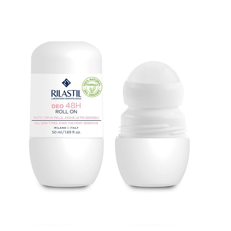 Rilastil Deodorante 48h azione antitraspirante roll on 50ml-1