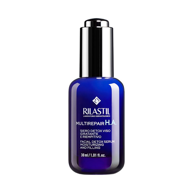 Rilastil Multirepair H.A Siero Viso Detox Riparatore idratante e riempitivo 30ml-1