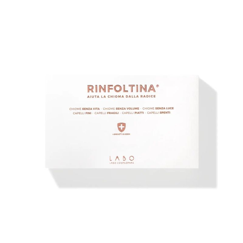 Labo Rinfoltina Plus Trattamento Intensivo Capelli Medi 20 Fiale-1