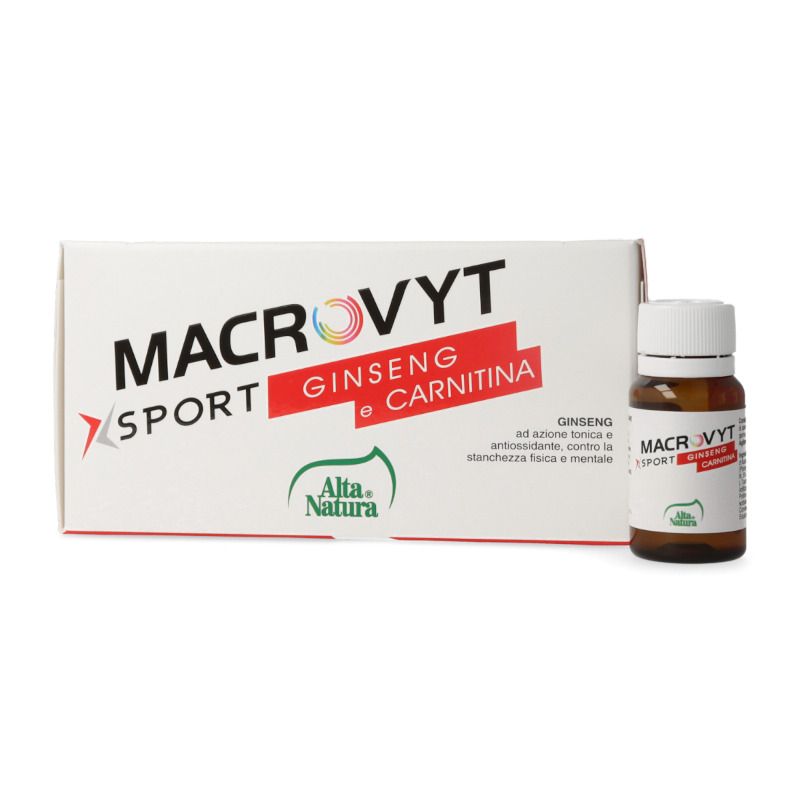 Alta Natura Macrovyt Sport Ginseng & Carnitina 100ml-1