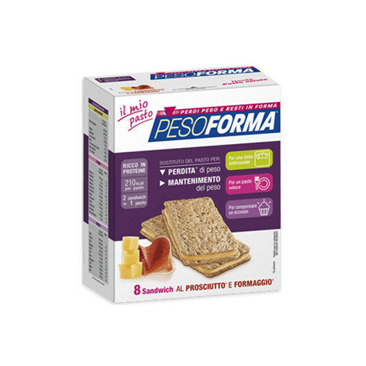 PesoForma Sandwich al prosciutto e formaggio 8 pezzi-2