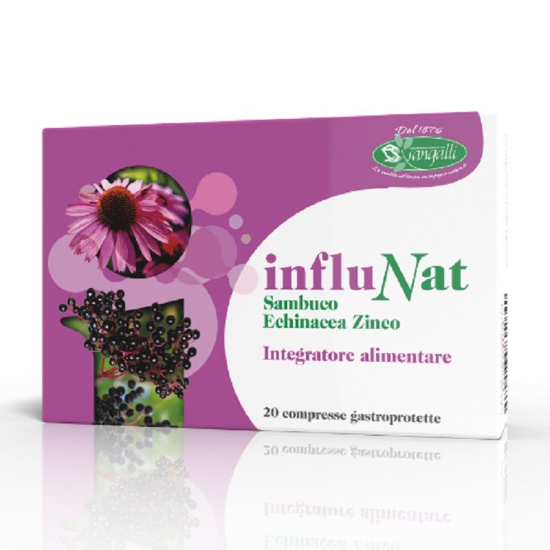Sangalli Influnat favorisce il benessere delle vie respiratorie 20 compresse-1